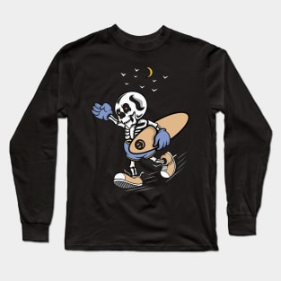 Surf and skull Long Sleeve T-Shirt